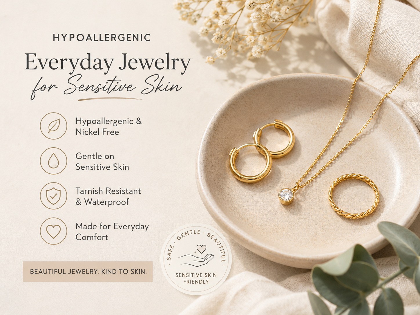 Student & Teen Beauty in Pakistan 2026 everyday jewelry for sensitive skin