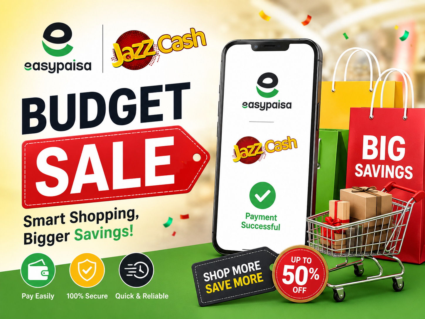 Deal Days Checklist: How to Shop Sales Without Buying Random Stuff 3 Deal Days checklist budget method using Easypaisa and JazzCash