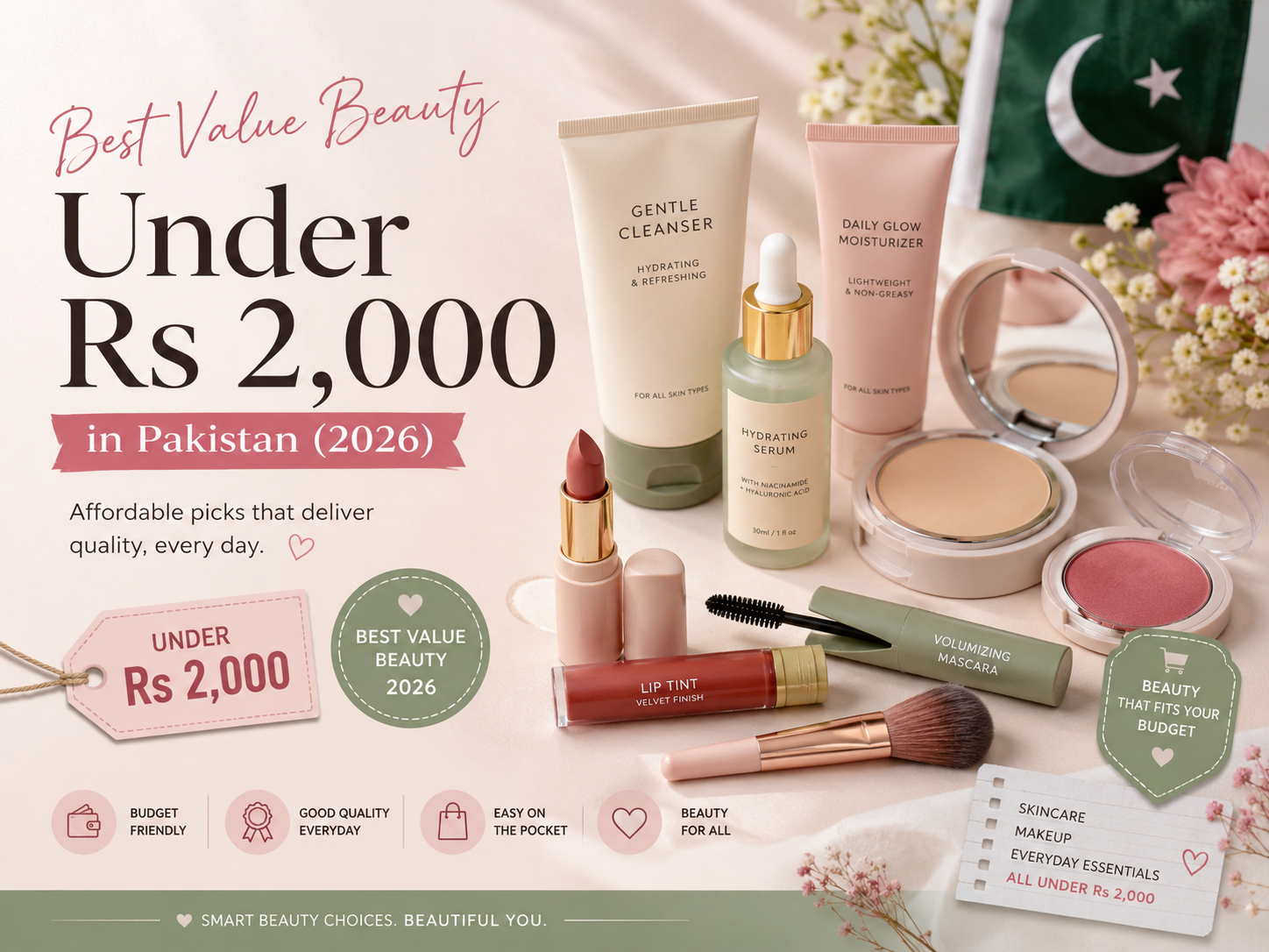 PKR-Based Budget Buying Guides 2026: Best Value Beauty, Toys, Tumblers & Candles in Pakistan 2 PKR-based budget buying guides 2026 best value beauty under 2000 in Pakistan