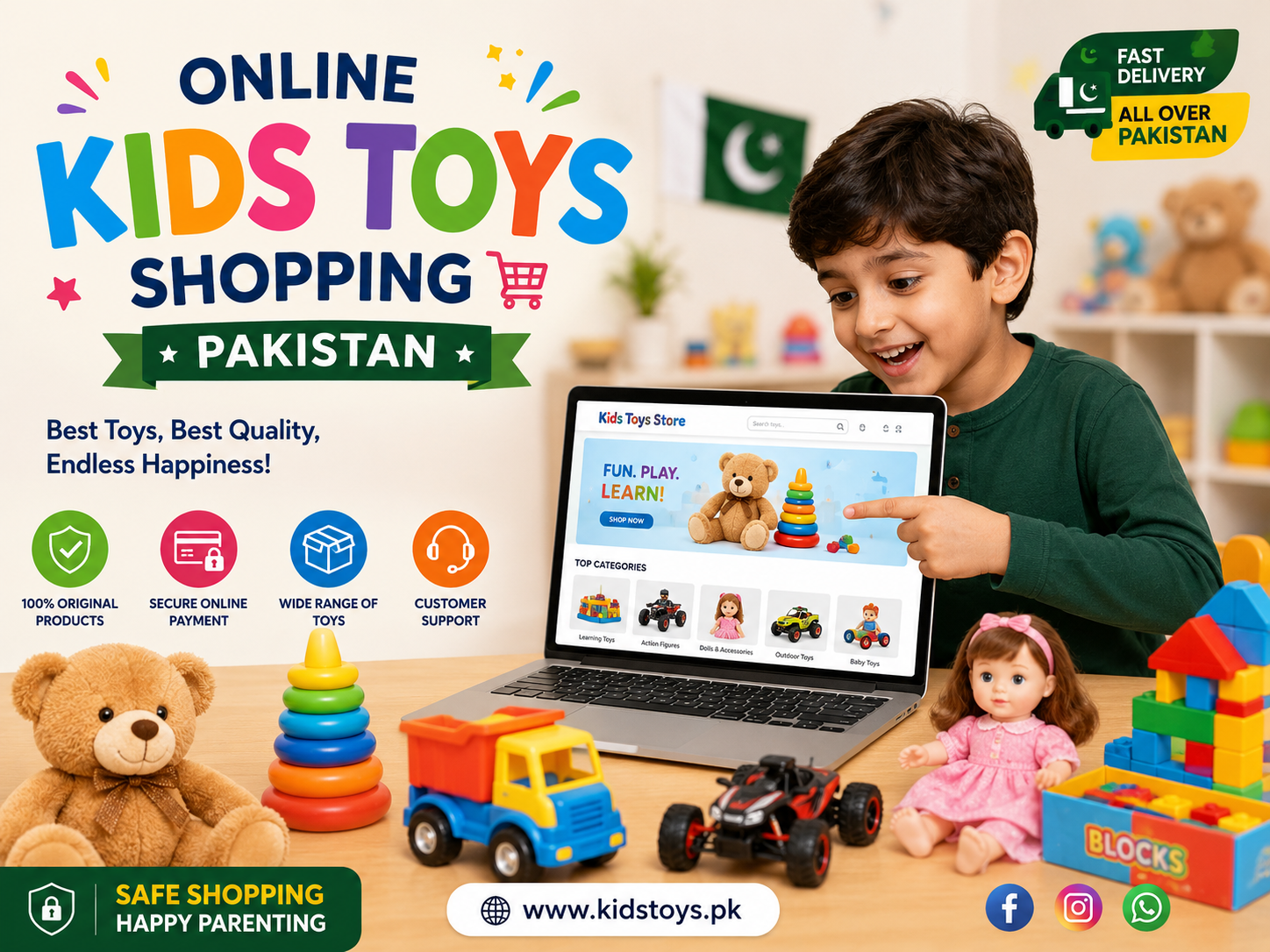 Buying Battery-Operated Toys online in Pakistan