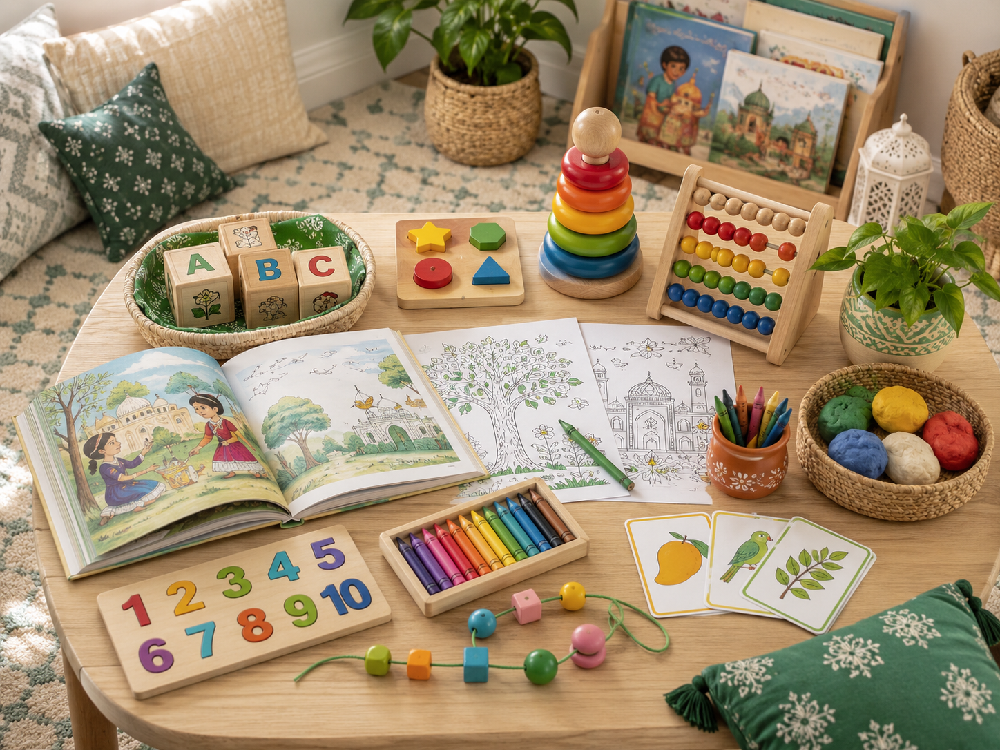 Screen-free indoor activities for kids in Pakistan