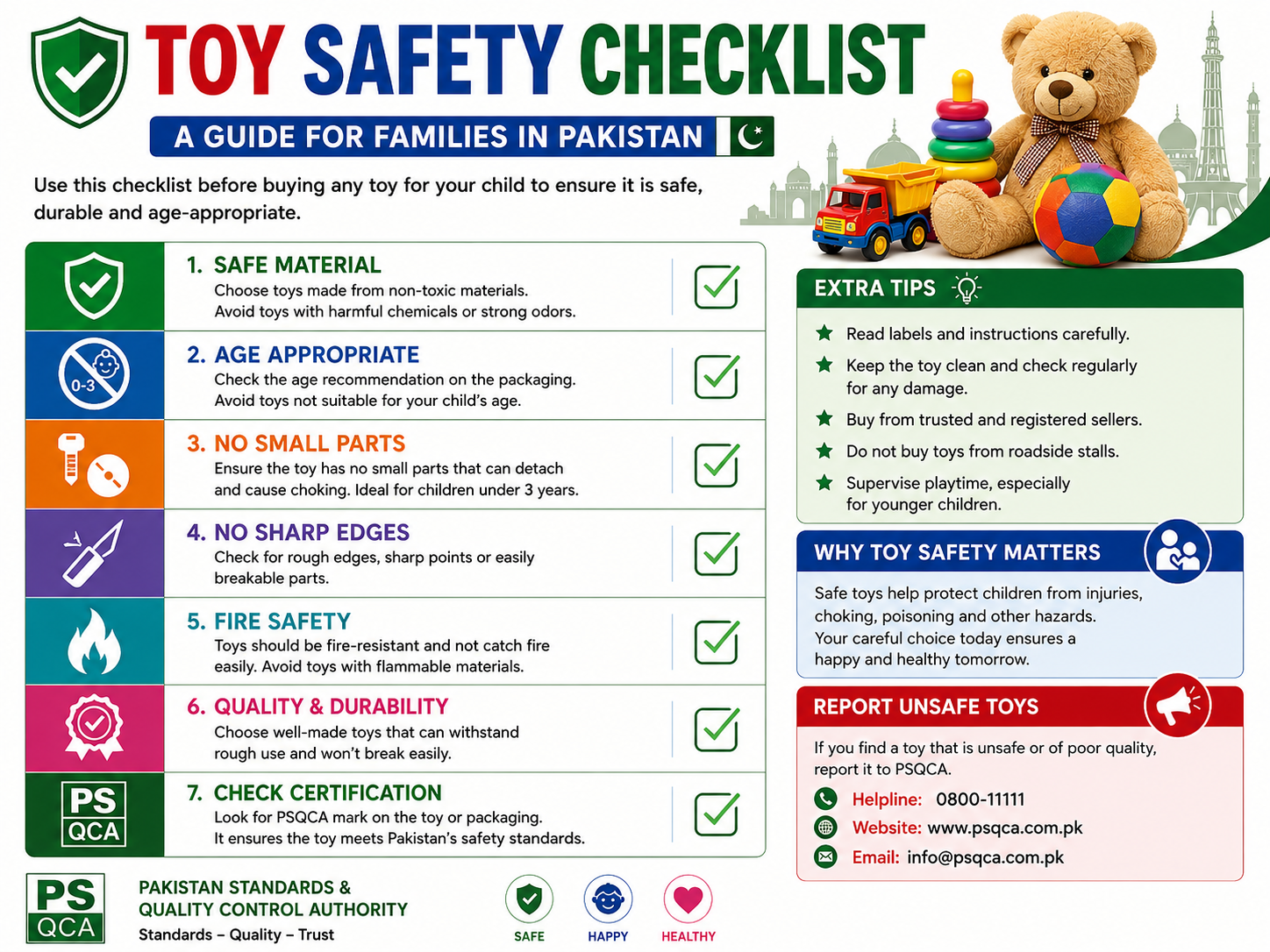 non-toxic toys in Pakistan checklist for parents COD online shopping