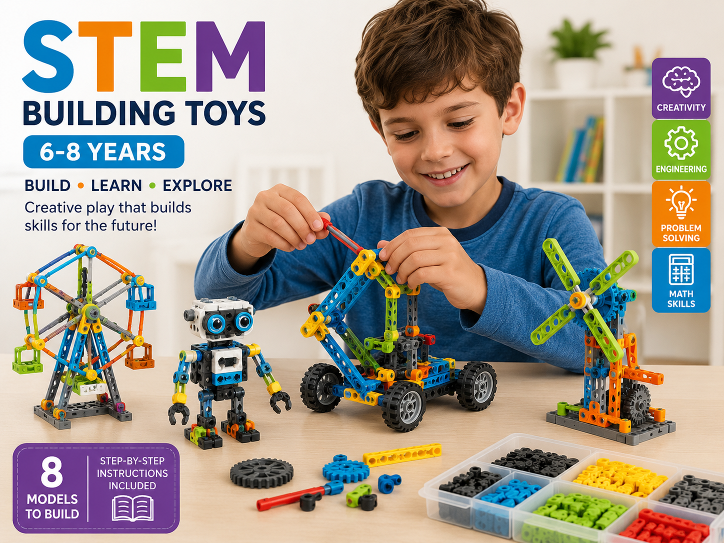 age-wise toy buying guide STEM toys for 6–8 years