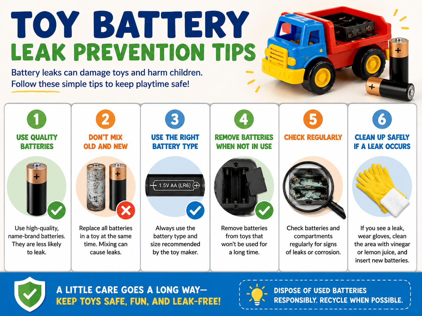 Battery-Operated Toys battery leak prevention tips