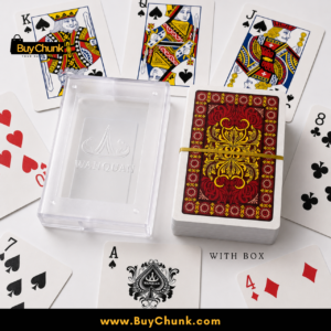 Imported Burgundy Red Plastic Playing Cards | Premium Quality Cards In Pakistan | Waterproof Playing Cards With Box 6 www.Buychunk.com 1280 x 1280 px 3 7