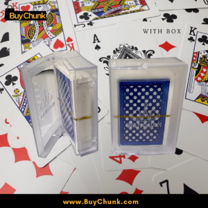 Royal Blue Plastic Playing Cards | Premium Quality Cards In Pakistan | Waterproof Playing Cards With Box 8 Royal blue card deck suitable for rummy, poker and casual gatherings