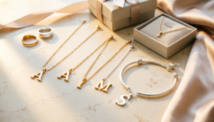 Custom initial jewelry in Pakistan for minimalist daily wear