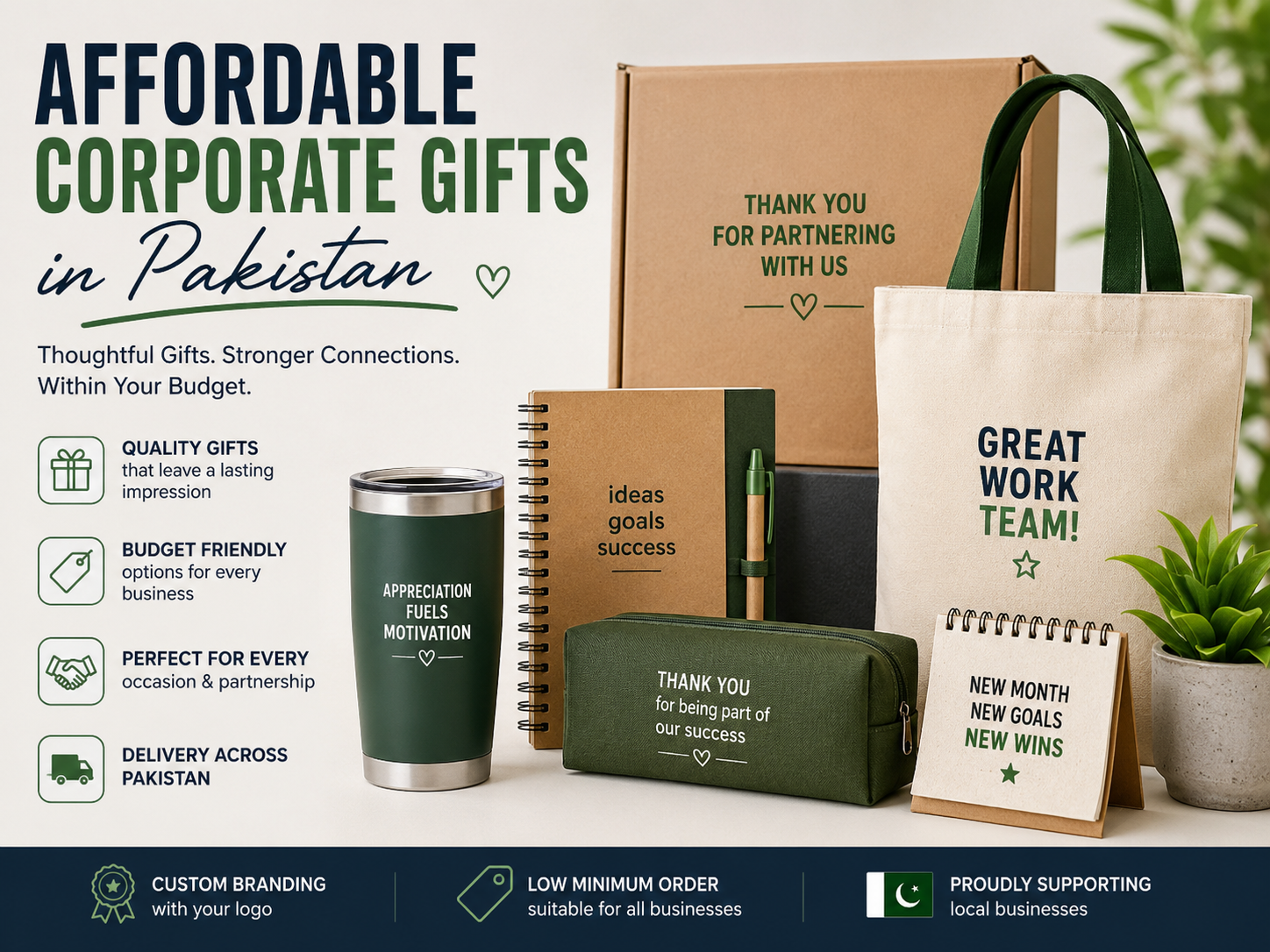 Affordable corporate gift ideas in Pakistan for employees
