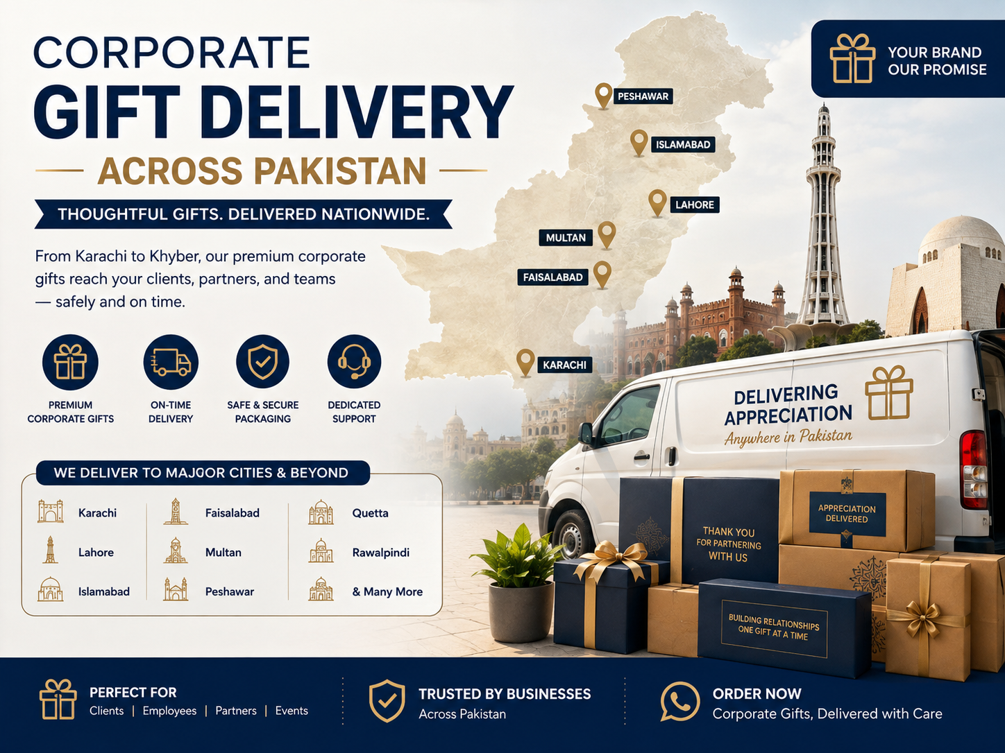 Corporate Bulk Buying in Pakistan 2026: Gifts, Bundles, COD & Invoice Workflows 5 Corporate bulk buying in Pakistan multi-city gift delivery