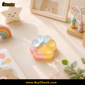 Alternative view of Cute Pastel Cloud Paw Squishy Toy | Cute Gift and Sensory Toy