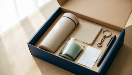 Employee welcome kits with tumbler candle and small gifts in Pakistan