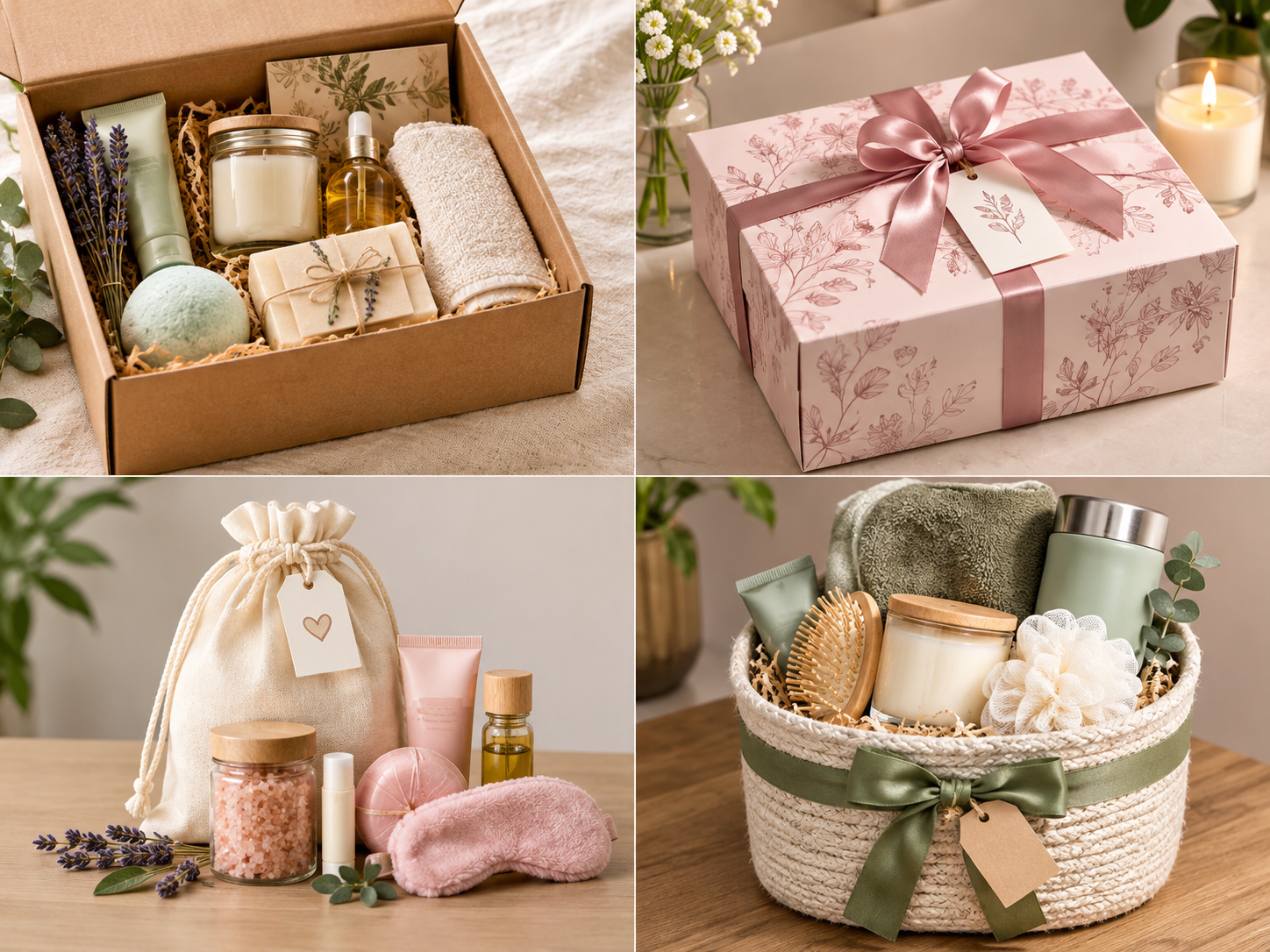 Self-care night kit packaging ideas on a budget