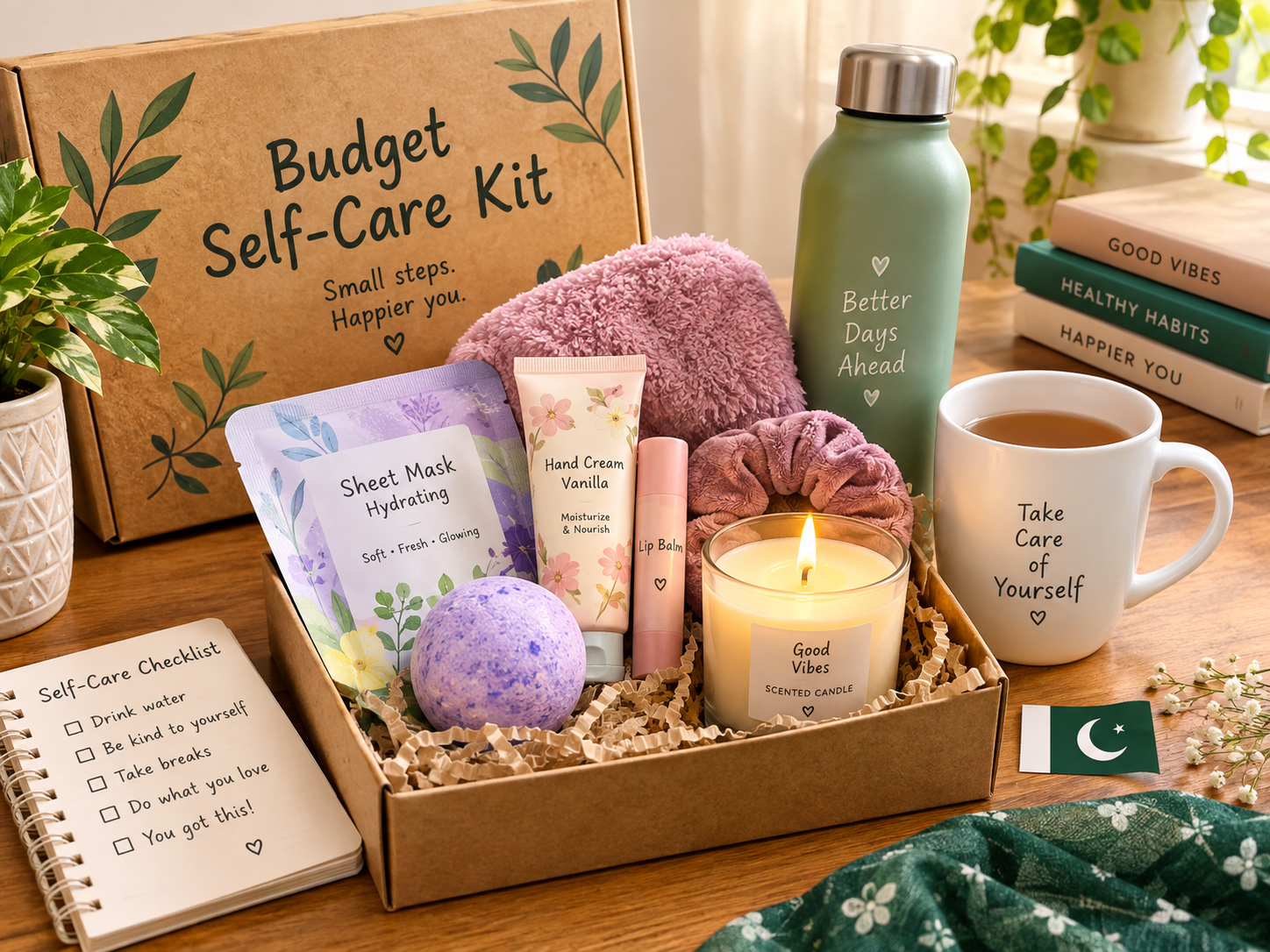 Budget self-care night kit Pakistan ideas