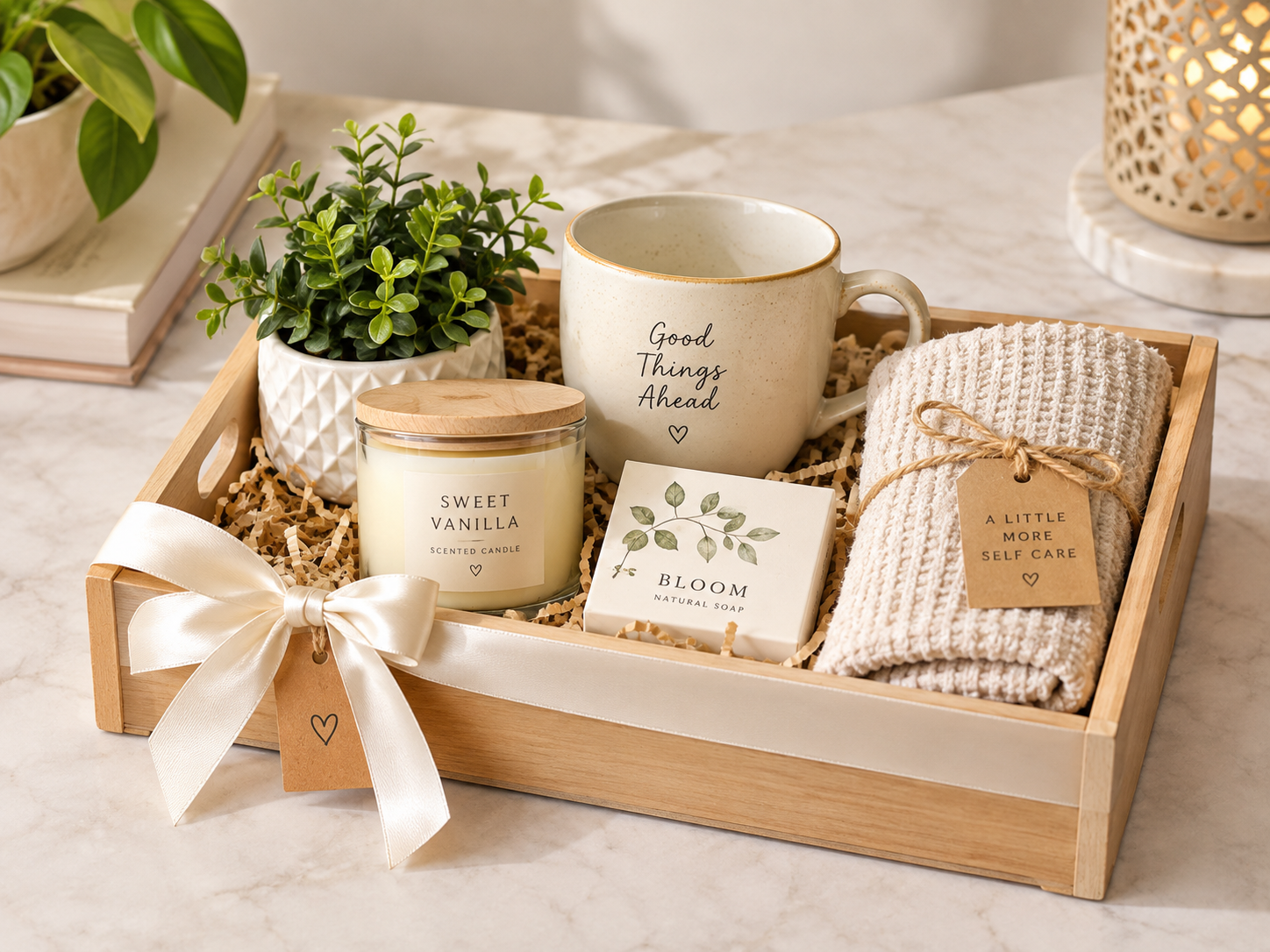 Minimal Home Décor Gifts in Pakistan: Candles + Small Accessories 3 Decorative tray for minimal home décor gifts