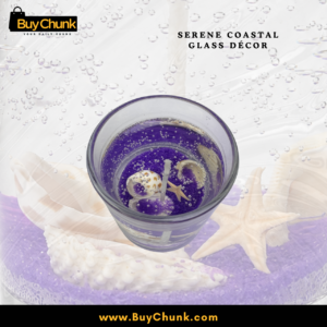 Round purple scented candle adding relaxing ambience to modern home interiors