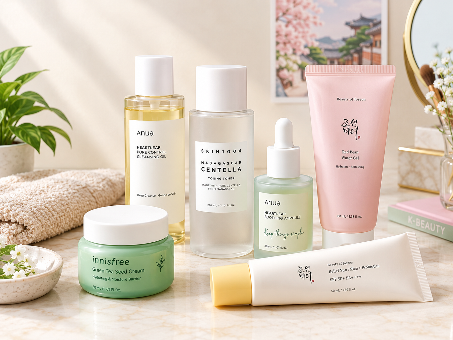 5-step vs 10-step Korean skincare affordable starter routine in Pakistan